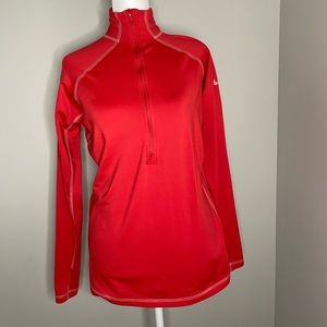 Nike Pro Quarter Zip-Up Size- L